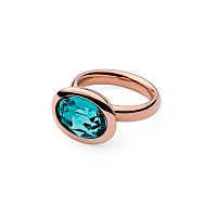 Кольцо Qudo Tivola Indicolite 17.2 мм 631464/17.2 BL/RG