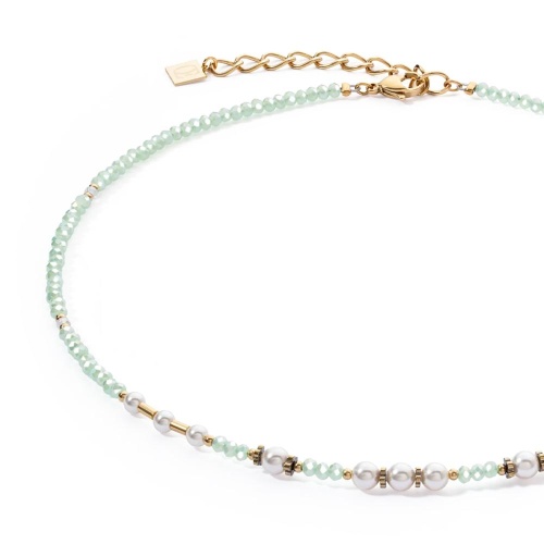Колье Coeur de Lion Light Green, 4434/10-0520 фото 4