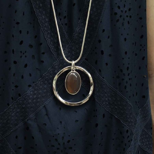 Колье Fiore Luna GREIGE OPAL, LN5136 BR/S фото 2