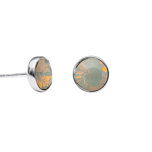 Пусеты Fiore Luna Light Grey Opal, SWE297 LGO S фото 2