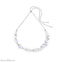 Колье Coeur de Lion White-Silver, 1124/10-1417