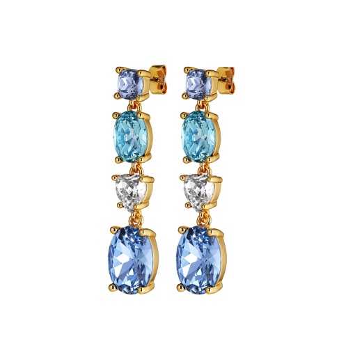 Серьги Dyrberg Kern CARMEN SG L. BLUE/AQUA, 440019 фото 3