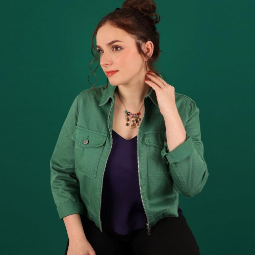 Колье TARATATA, Jeu De L`oie, смола,стеклянные и пластиковые бусины, TT-H24-01101-20M золотистый фото 3