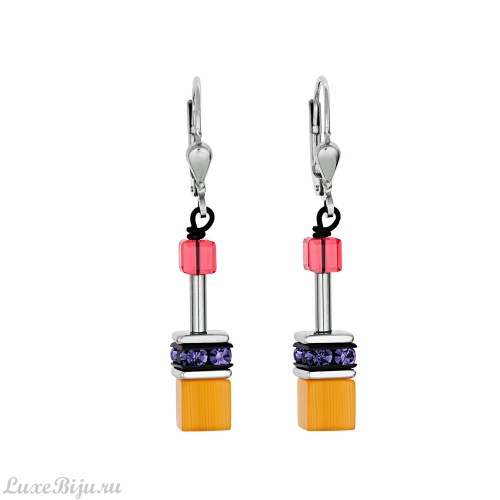 Серьги Coeur de Lion Multicolor Sunset 2838/20-1546