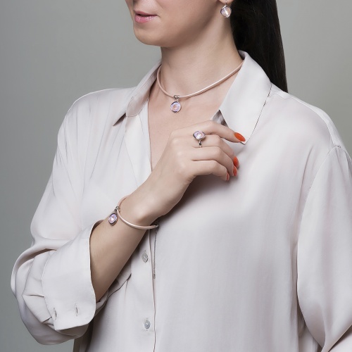 Кольцо Fiore Luna Lavender Delite, K1902.10 V/S фото 4