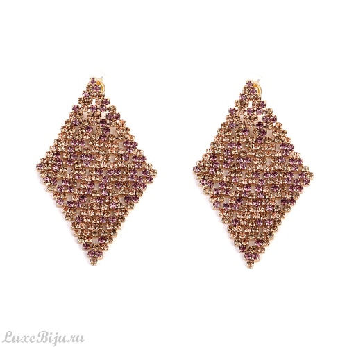 Серьги Fiore Luna Gold AEN9441 BR/M