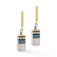 Серьги Coeur de Lion Grey-Brown, 3017/21-1211