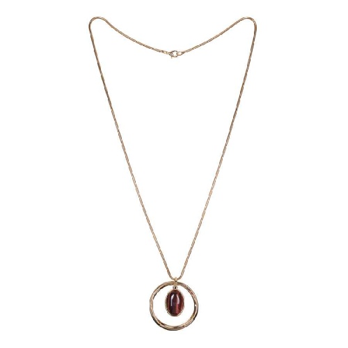 Колье Fiore Luna COFFE AGATE, LN5146 BR/G