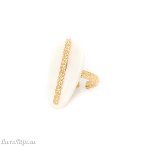 Кольцо Nature Bijoux, Ivory, разъемное, с костью, NB22.1-19-24365 белый
