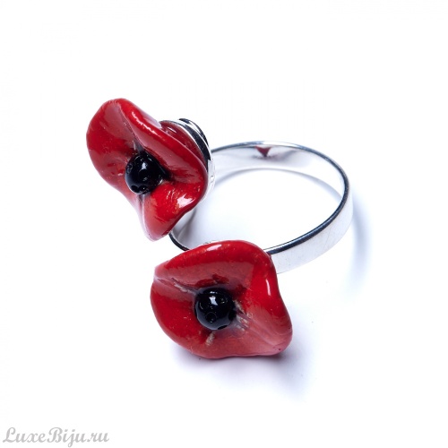 Кольцо CERASELLE Coquelicot CRL19-RF4
