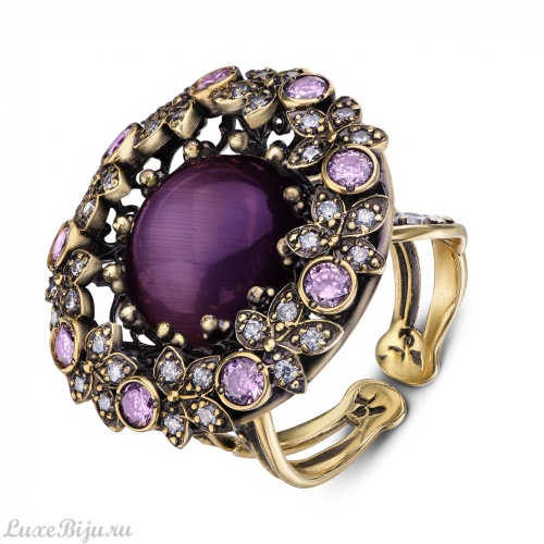 Кольцо Fiore di Firenze AN1405 AMETISTA
