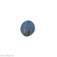 Кольцо Nature Bijoux, Cosmos, тамариндовое дерево, шпон, перламутр, NB23.2-19-25040 синий