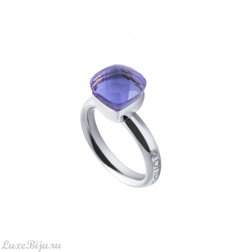 Кольцо Qudo Firenze medium orchid 19 мм 611975 R/S