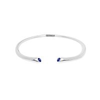 Колье VIDDA, Fire, гривна, с кристаллами Swarovski, VD26.1-02313 синий