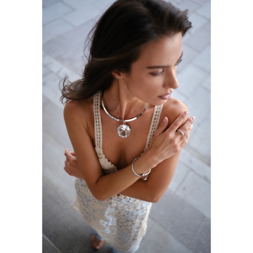 Кольцо Moon Paris, с шипами, Mo-Y25.06-028.65 серебристый, 18,5 фото 2