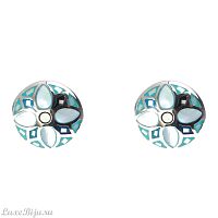Пусеты Fiore Luna AE01688-3 BL