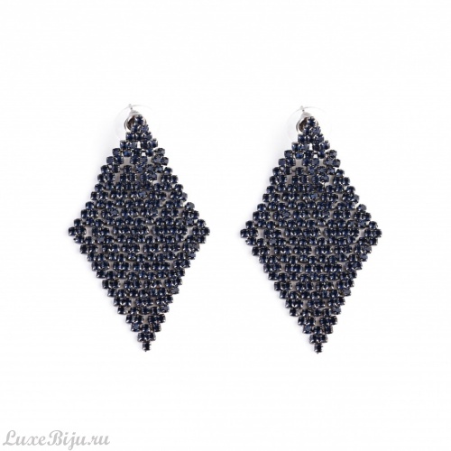 Серьги Fiore Luna Silver AEN9441.4 BW/BL