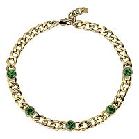 Колье Dyrberg Kern ANGELINA SG EMERALD GREEN, 430031