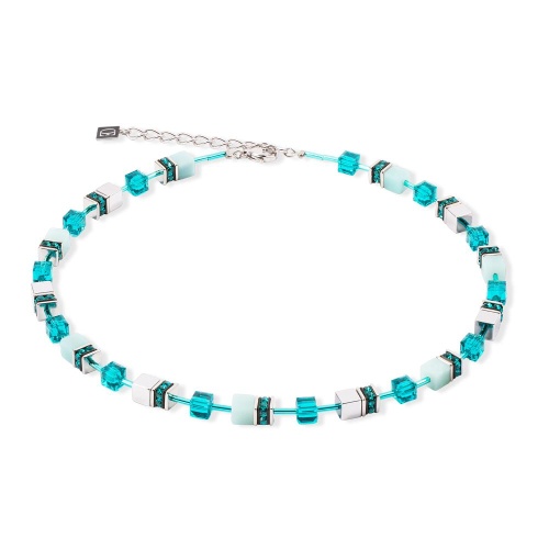 Колье Coeur de Lion Dark Green-Silver, 4010/10-0548