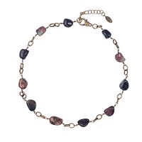 Колье Lanzerotti, Elisir, с турмалином и гематитом, LZ-25.10-310 коричневый