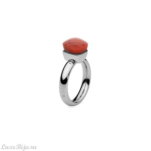Кольцо Qudo Firenze Red Tulip 18.5 мм 612034 R/S