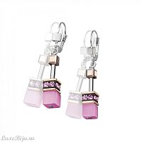 Серьги Coeur de Lion Light Rose, 4016/20-1920