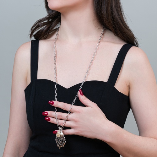 Колье Fiore Luna Perle, LN5114 BW/S фото 2