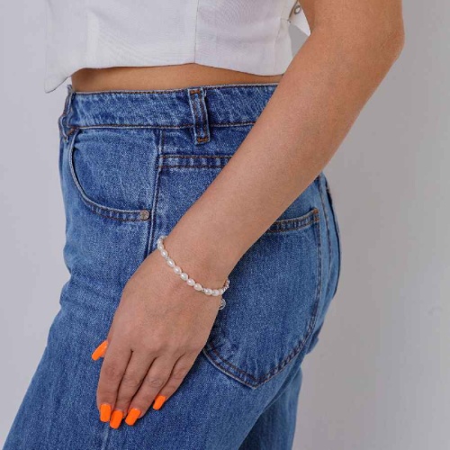 Браслет Fiore Luna Perle, LB5091 BW/S фото 2