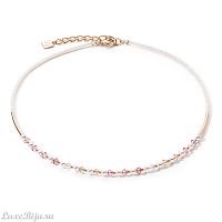 Колье Coeur de Lion Princess Light Rose 6022/10-1920