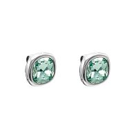 Пуссеты Ciclon, Solitario, с кристаллом Swarovski, CN-EMO608 мятный