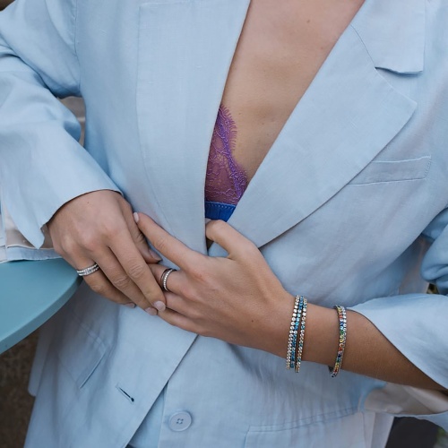 Браслет Coeur de Lion Multicolour Silver, 0600/30-1517 фото 2