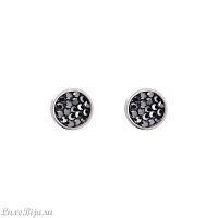 Пусеты Coeur de Lion Anthracite 0118/21-1223