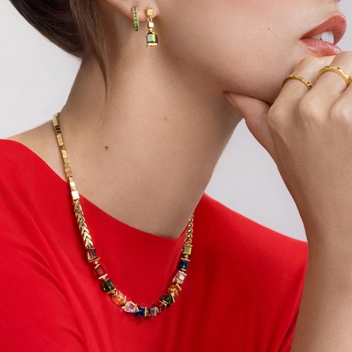 Колье Coeur de Lion Multicolour Gold, 2100/10-1516 фото 4