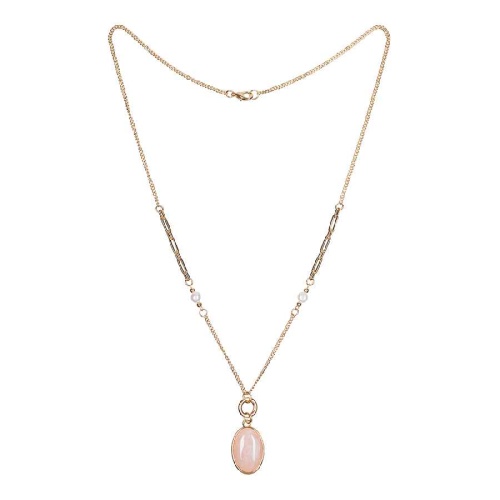 Колье Fiore Luna ROSE QUARTZ, LN5154 R/G