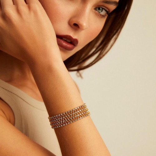 Браслет VIDDA, Eternity, с кристаллами Swarovski, VD23.2-01776 голубой фото 8
