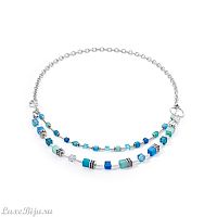 Колье Coeur de Lion Turquoise, 4715/10-0600