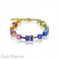 Браслет Coeur de Lion Multicolour Rainbow Gold 2838/30-1573