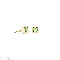 Серьги Coeur de Lion Green-Gold, 0501/21-0516
