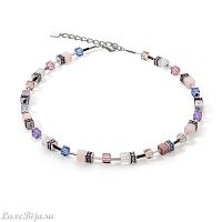 Колье Coeur de Lion Lilac-Blue, 4905/10-0839