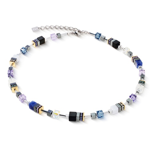 Колье Coeur de Lion Blue-Purple, 3017/10-0708