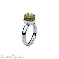Кольцо Qudo Firenze olivine 18 мм, 610772 G/S