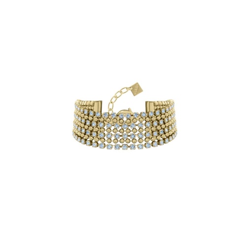Браслет VIDDA, Eternity, с кристаллами Swarovski, VD23.2-01776 голубой