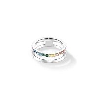 Кольцо Coeur de Lion Multicolour Silver, 0136/40-1517 58