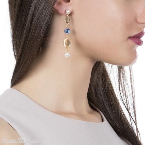 Серьги Boccadamo XOR345D BL/G фото 2