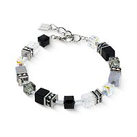 Браслет Coeur de Lion Black-Silver, 3039/30-1317