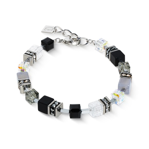 Браслет Coeur de Lion Black-Silver, 3039/30-1317