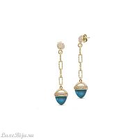 Серьги Boccadamo Caleida KOR004DM  BL/G