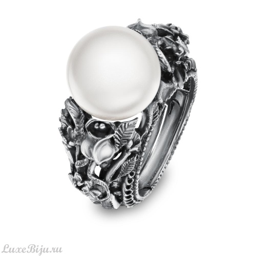 Фактурное кольцо Fiore di Firenze, AN1803 ARGENTO PEARL 11,7 гр фото 2