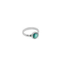 Кольцо Ciclon, Divino, с муранским стеклом, CN-233500 бирюзовый, 18