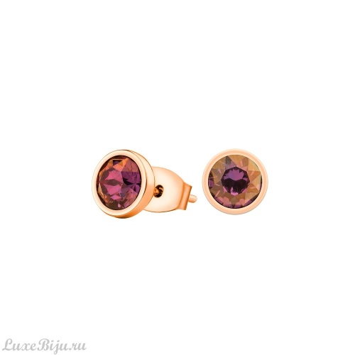 Пусеты Fiore Luna SWE297.16 V/RG